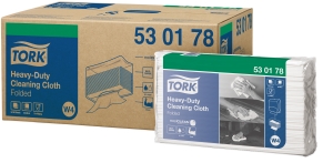 Tork Heavy-Duty Cleaning Cloth Folded W4 (100 sheets x 5)