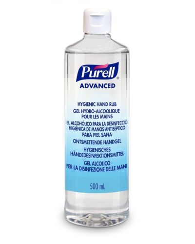 PURELL® Advanced Hygienic Hand Rub, 500ml x 12 bottles, with flip cap