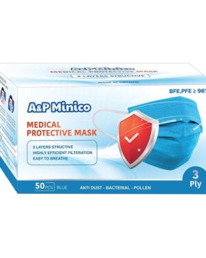 Face Masks – 3ply disposable masks in packs of 50’s