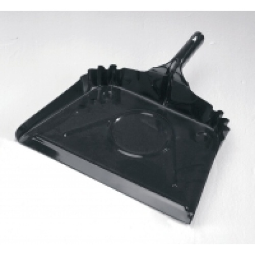 Extra Wide Steel Dustpan only Black