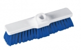 Flat Sweep Broom 12″ Soft (Blue)