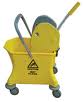 Mop Bucket Combo & Wringer Set Yellow (24 ltr)
