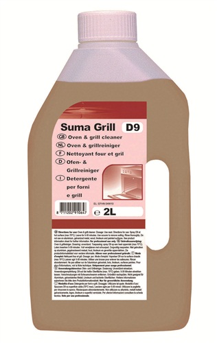 Suma Max – Oven and Grill Cleaner D9 (2 ltr x 6)