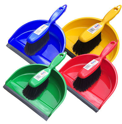 Dustpan & Brush Set (Yellow)