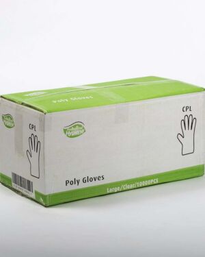 Clear Poly Gloves Large (100’s)