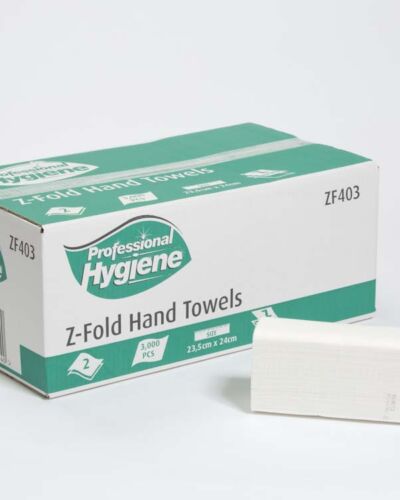 Z-Fold White 2 ply – Professional Hygiene