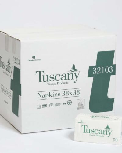 White Tuscany Napkin 32103 38cm 2ply (2000)