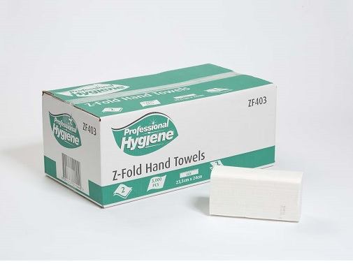 Z Fold Hand Towel 2 Ply (3000 sheets)