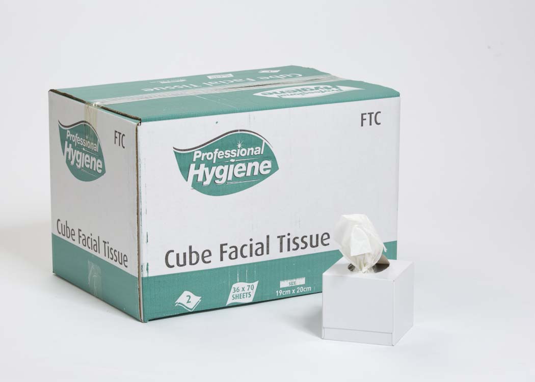 Facial Tissue Cube 70 (36)