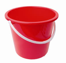 Homeware Bucket Red (10 ltr)