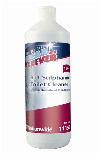 Sulphamic Toilet Cleaner BT1 (1 ltr x 6)