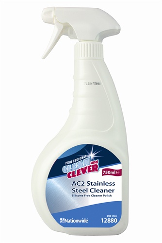 Stainless Steel Cleaner   AC2 C & C  (750 ml x 6)
