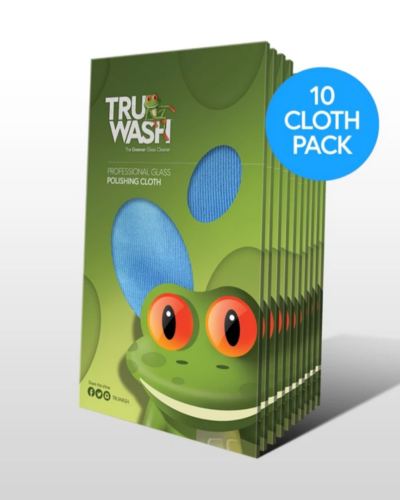 Truwash10 Pack of Window Cloths