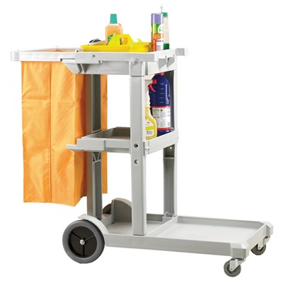 Cheapie-Chappie Janitorial Cart & Bag