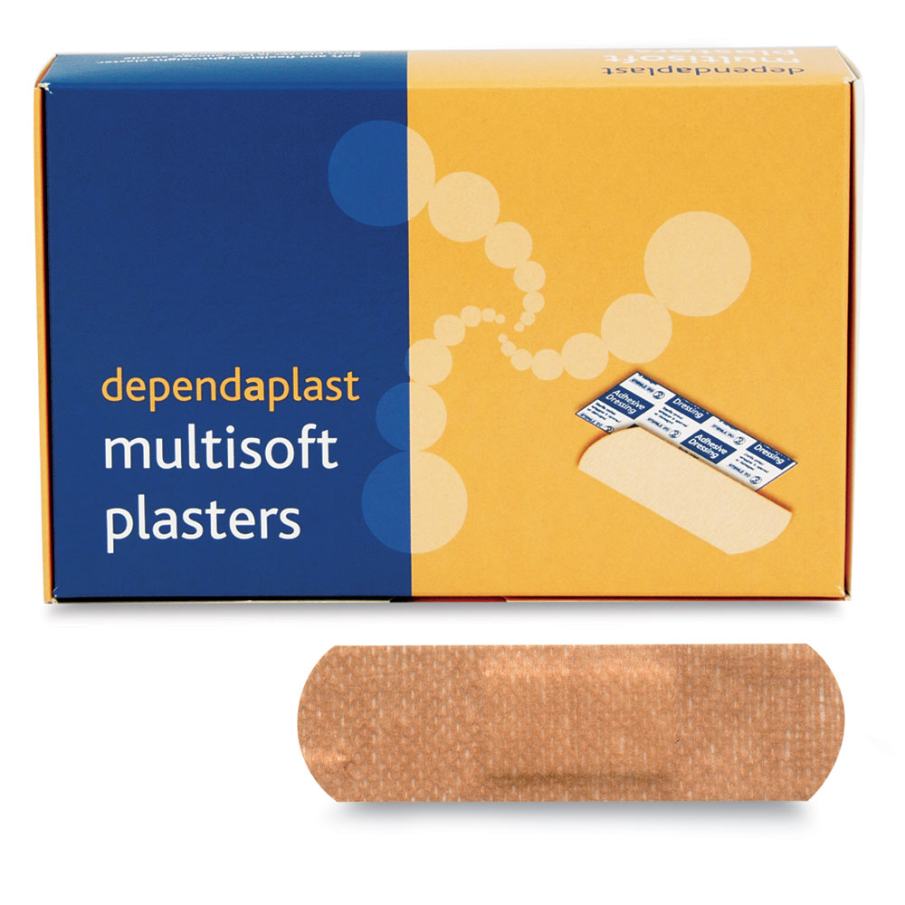 Multisoft Plaster 7.2cm x 2.5cm (100)