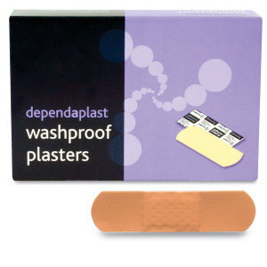 Washproof Plasters 7 cm x 2 cm (100)
