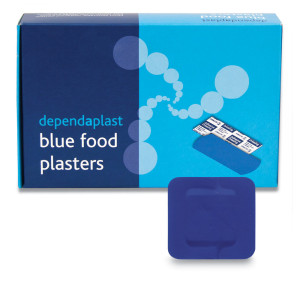 Blue Plasters 4cm x 4cm (100)