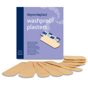 Washproof  Plasters Assorted (20)