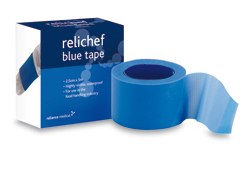 Washproof  Tape Blue 2.5 cm x 5 m