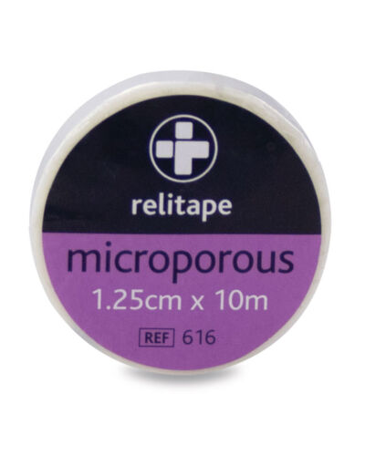 Relitape Microporous Tape 1.25 cm x 10m