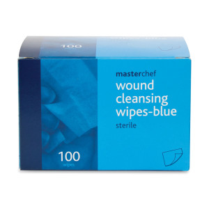 Blue Wound Cleansing Wipes (100)