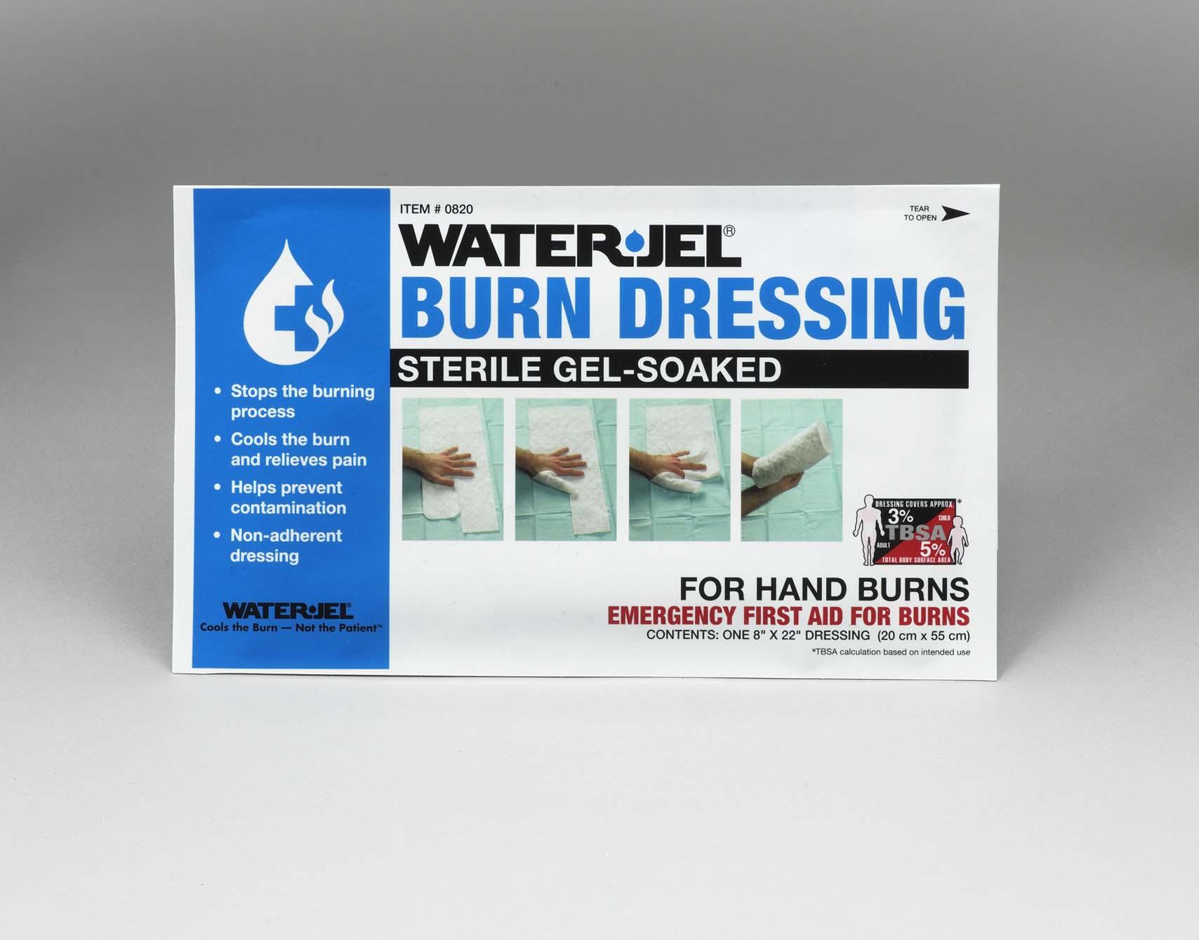 Water-Jel Burn Dressing  Hand (8” x 22”)